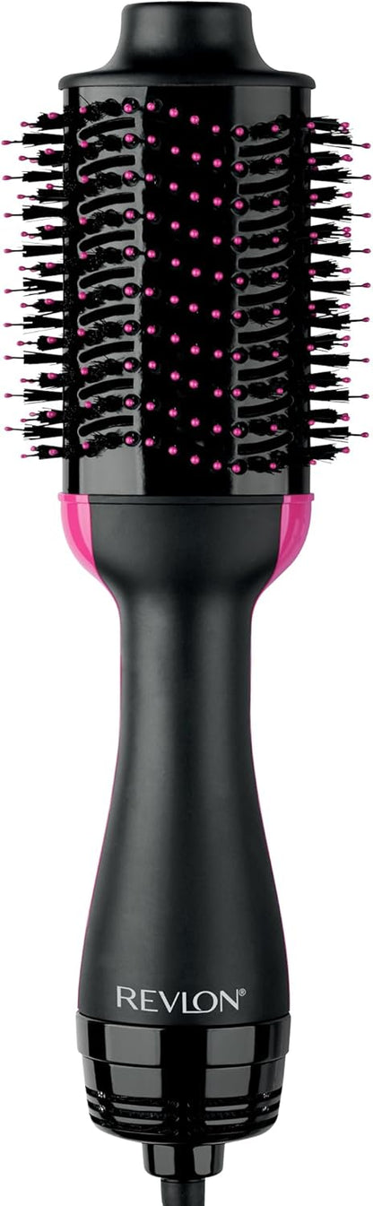 REVLON One-Step Volumizer Hair Dryer and Styler – Easy Salon-Style Blowouts – Less Frizz, More Shine, and Reduced Heat Damage, for All Hair Types and Lengths (Black)
