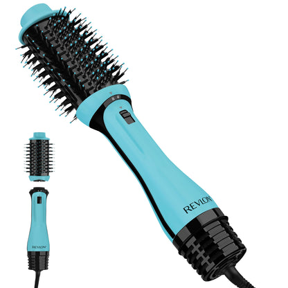 REVLON One-Step Volumizer Hair Dryer and Styler – Easy Salon-Style Blowouts – Less Frizz, More Shine, and Reduced Heat Damage, for All Hair Types and Lengths (Black)